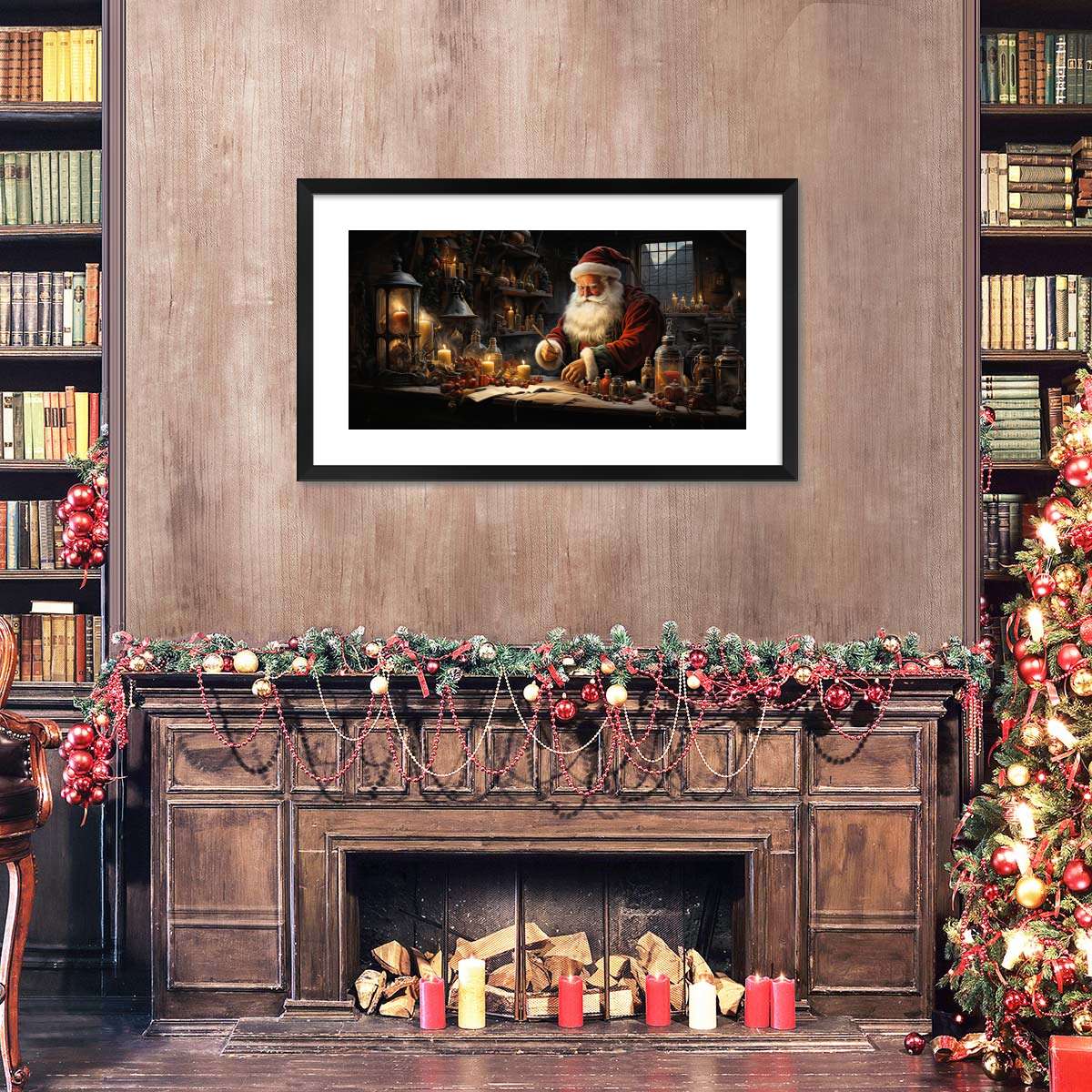 Santa's Workshop I Wall Art - Image 11