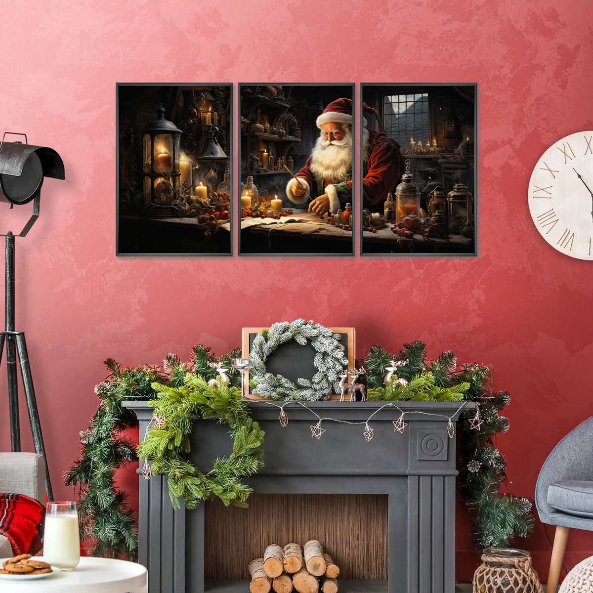 Santa's Workshop I Wall Art - Image 12