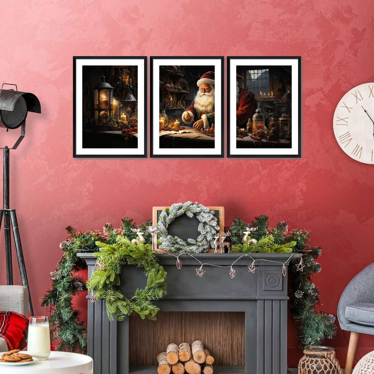 Santa's Workshop I Wall Art - Image 13