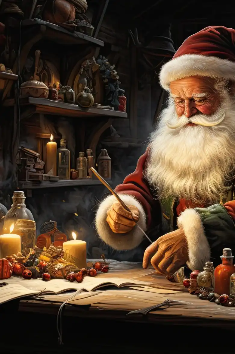 Santa's Workshop I Wall Art - Image 22