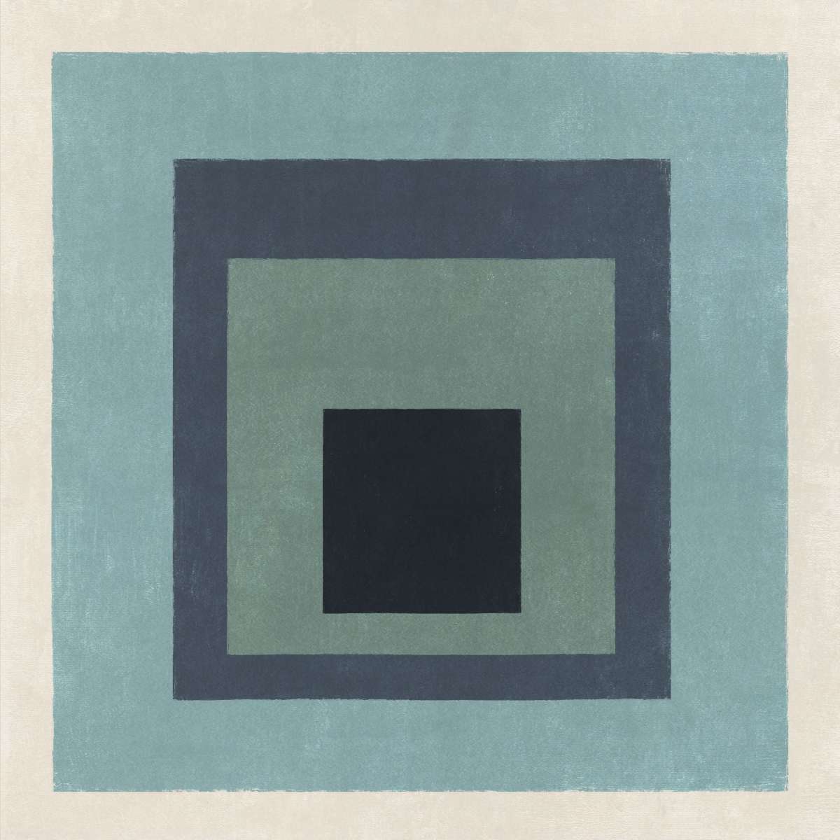 Seafoam Square Layers Wall Art - Image 2
