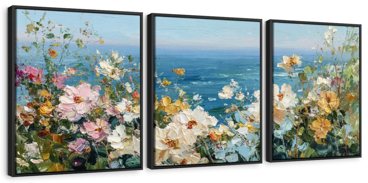 Seaside Blooms Wall Art - Image 10