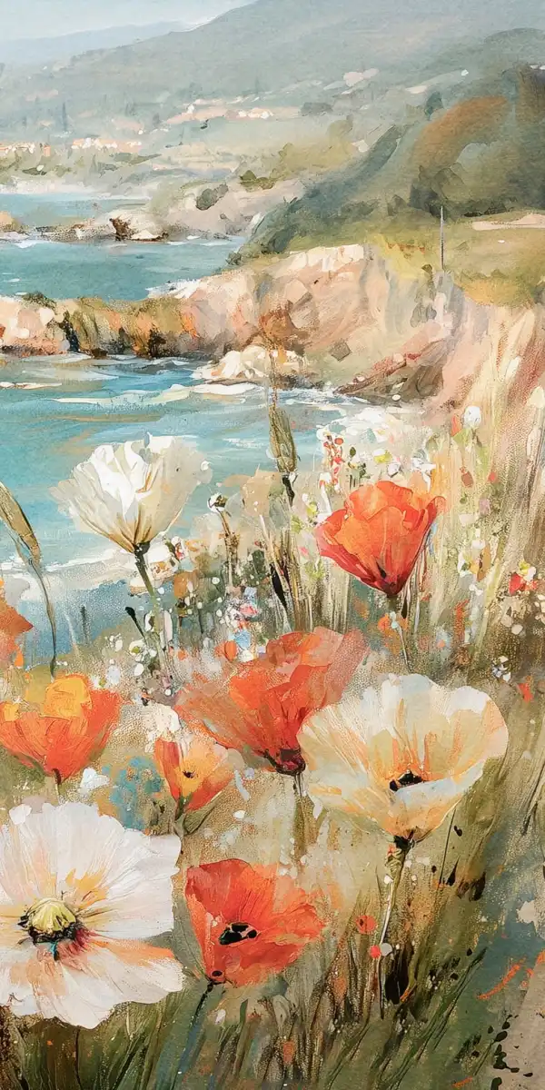 Seaside Poppies Wall Art - Image 20
