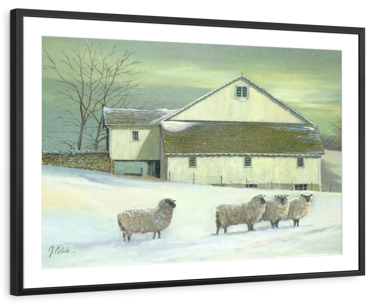 Sheep At Granough Wall Art - Image 6