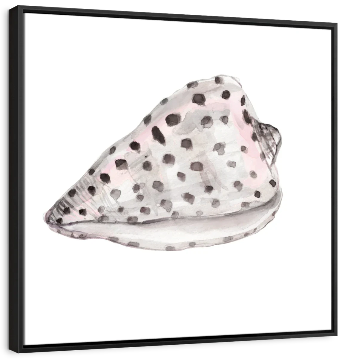 Simple Blush Shell IV Wall Art - Image 9