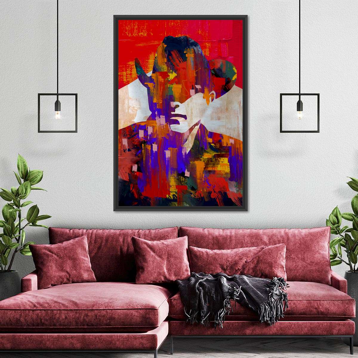 Smoker Man Wall Art - Image 4