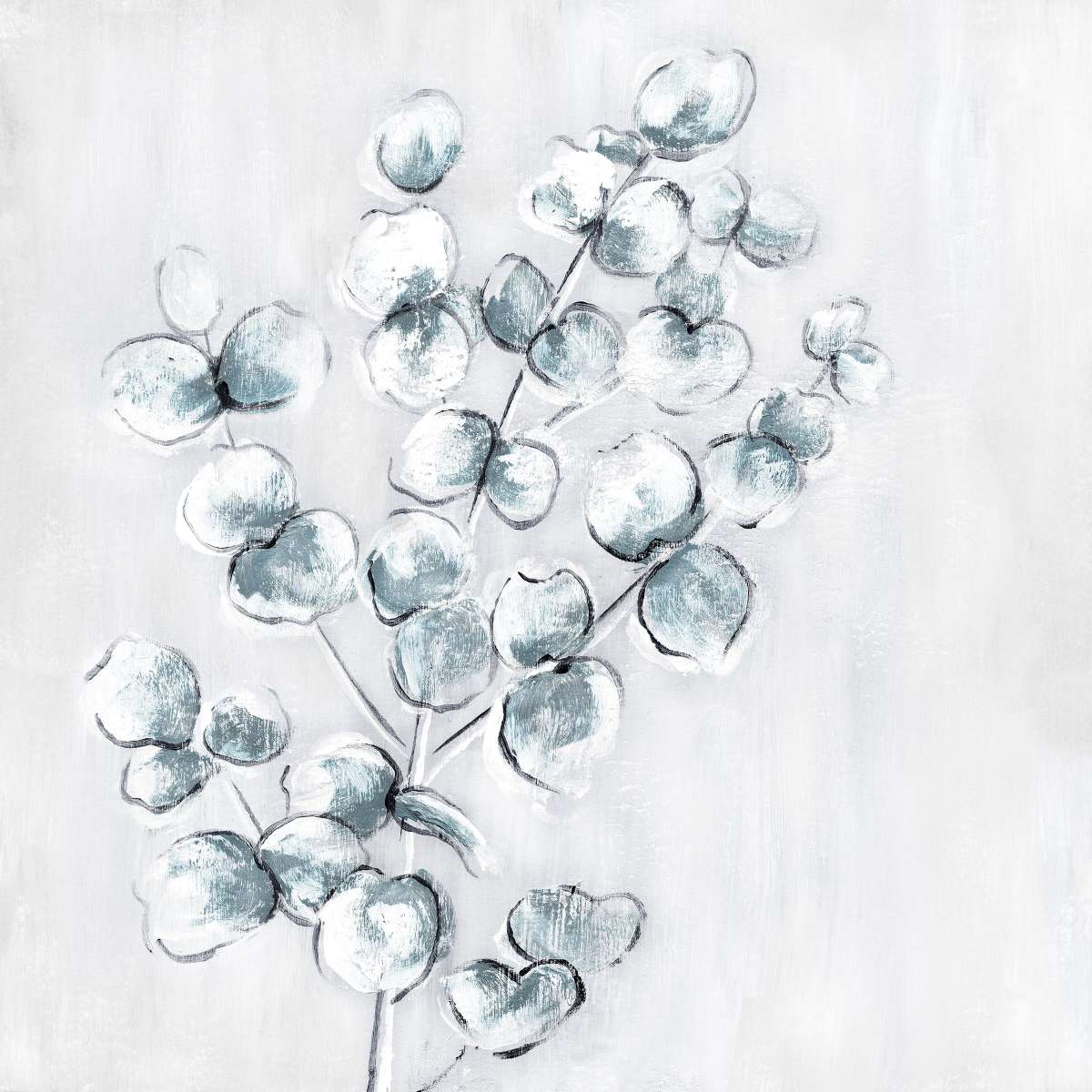 Soft Eucalyptus I Wall Art - Image 2