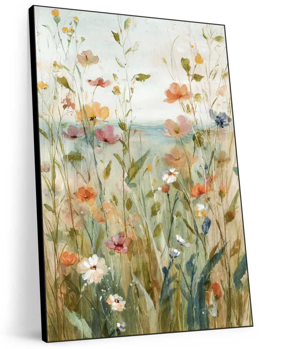 Soft Flower Meadow Wall Art - Image 18