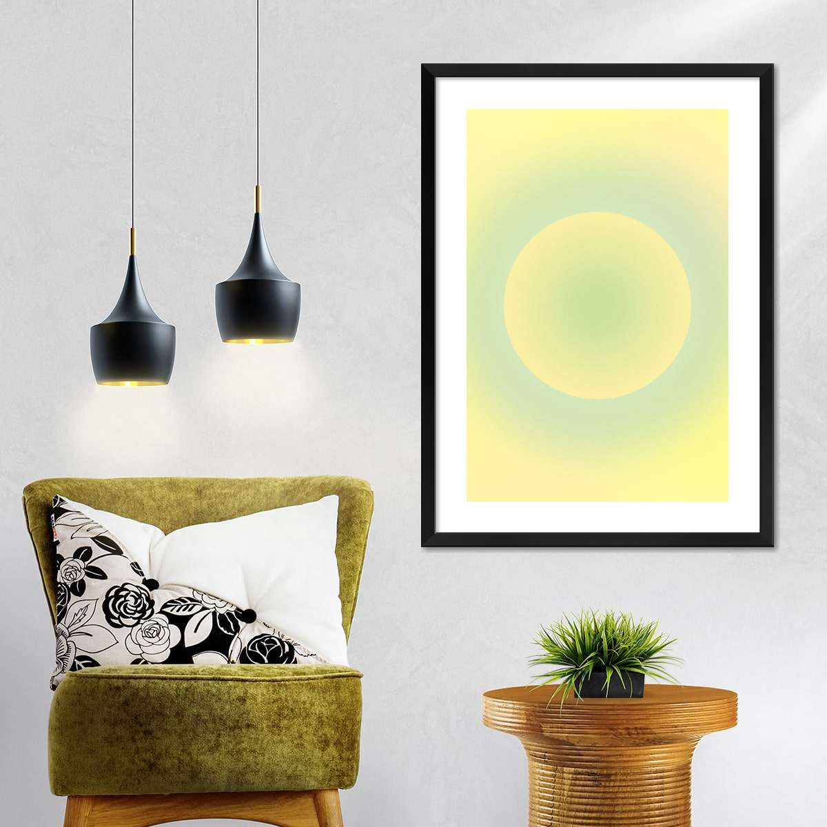 Soft Glow Abstract Wall Art - Image 6