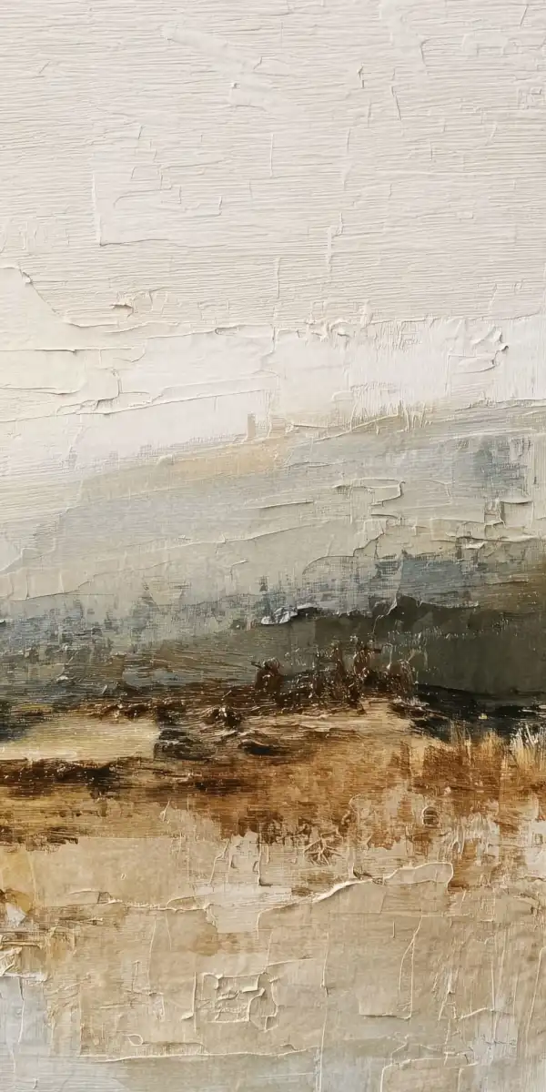Soft Neutral Landscape II Wall Art - Image 20