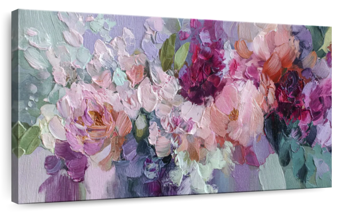 Spring Floral Meadow Wall Art