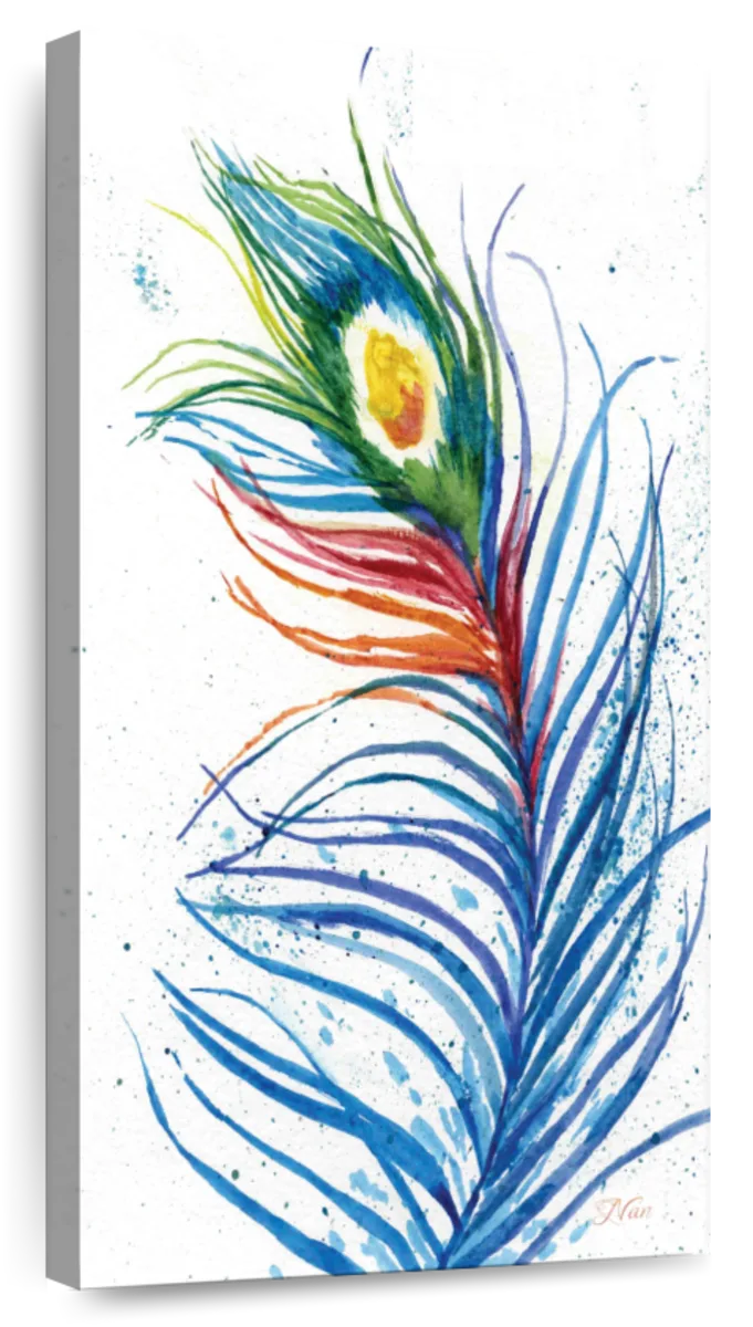 Spring Peacock I Wall Art