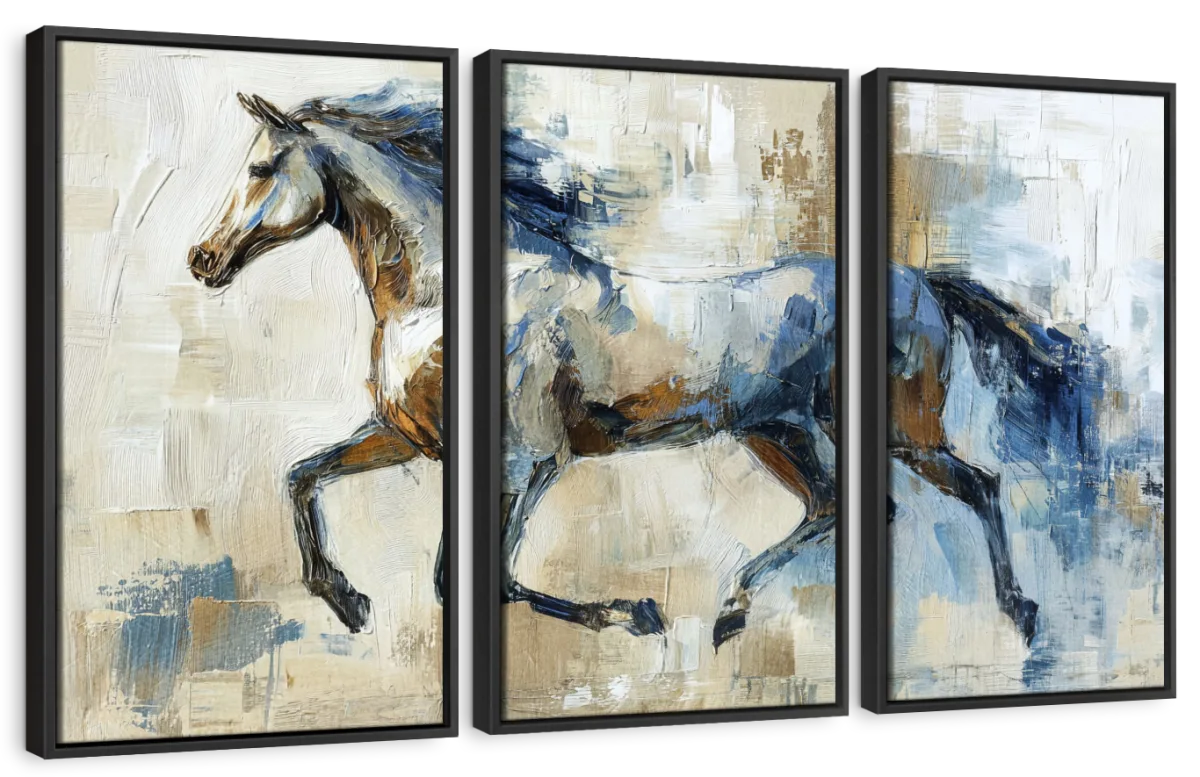 Stallion In Motion Wall Art - Image 11