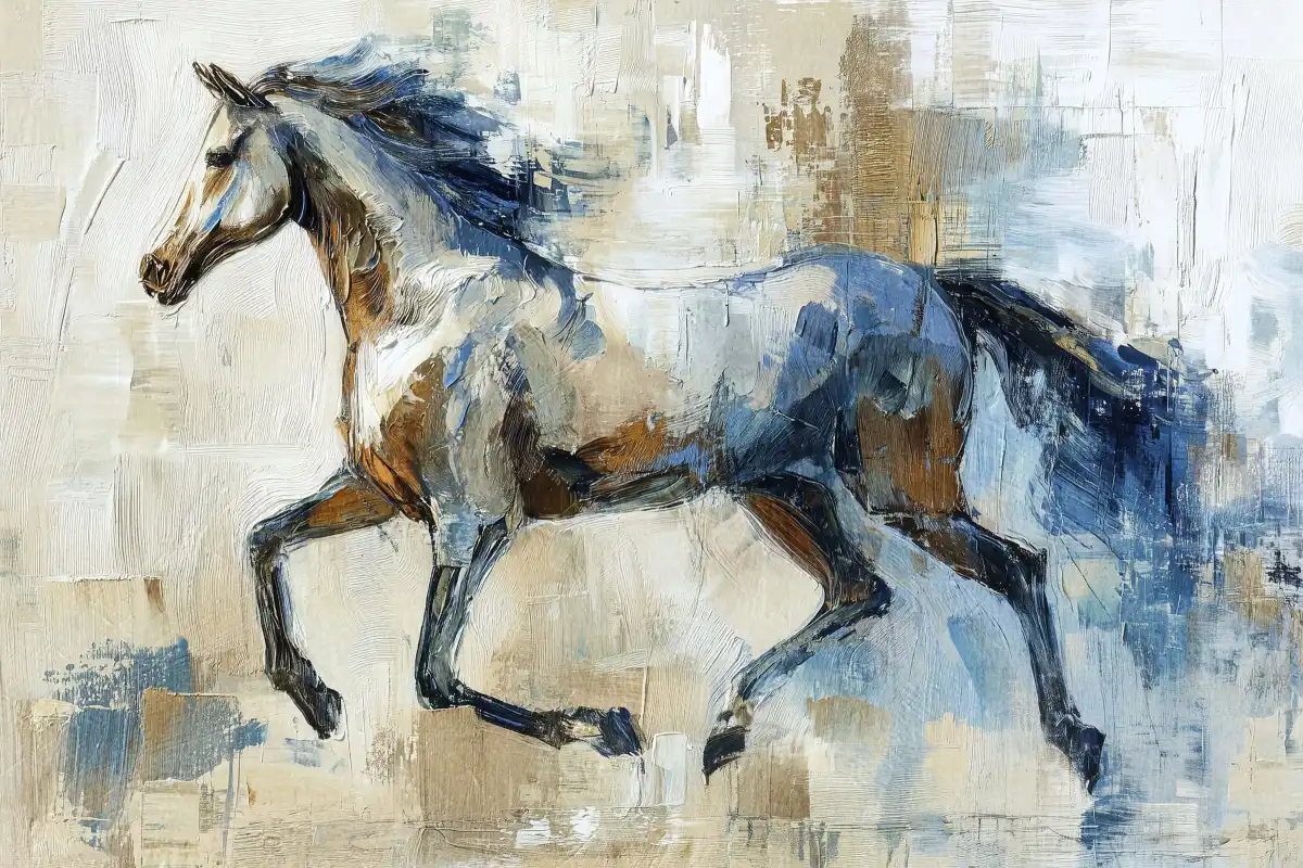 Stallion In Motion Wall Art - Image 16