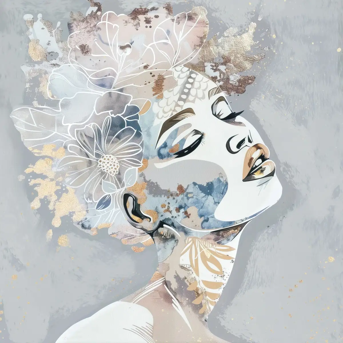 Stardust Blue Wall Art - Image 98