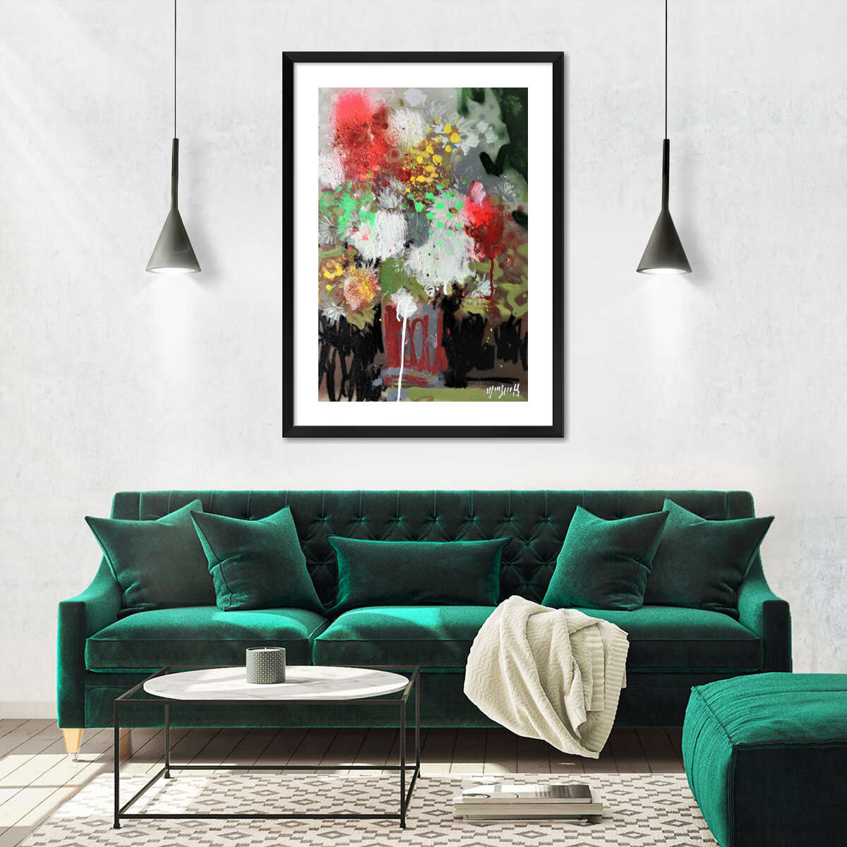 Street Art Bouquet Wall Art - Image 6