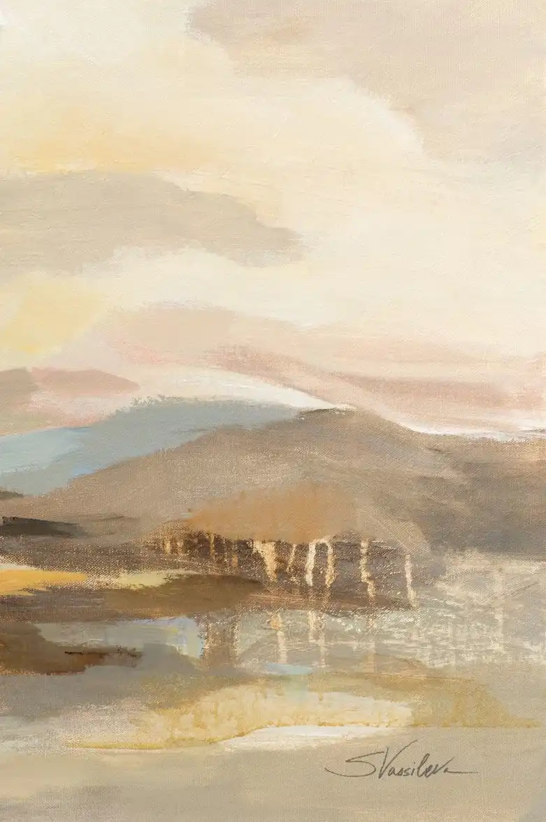 Subtle Hillside View Wall Art - Image 34