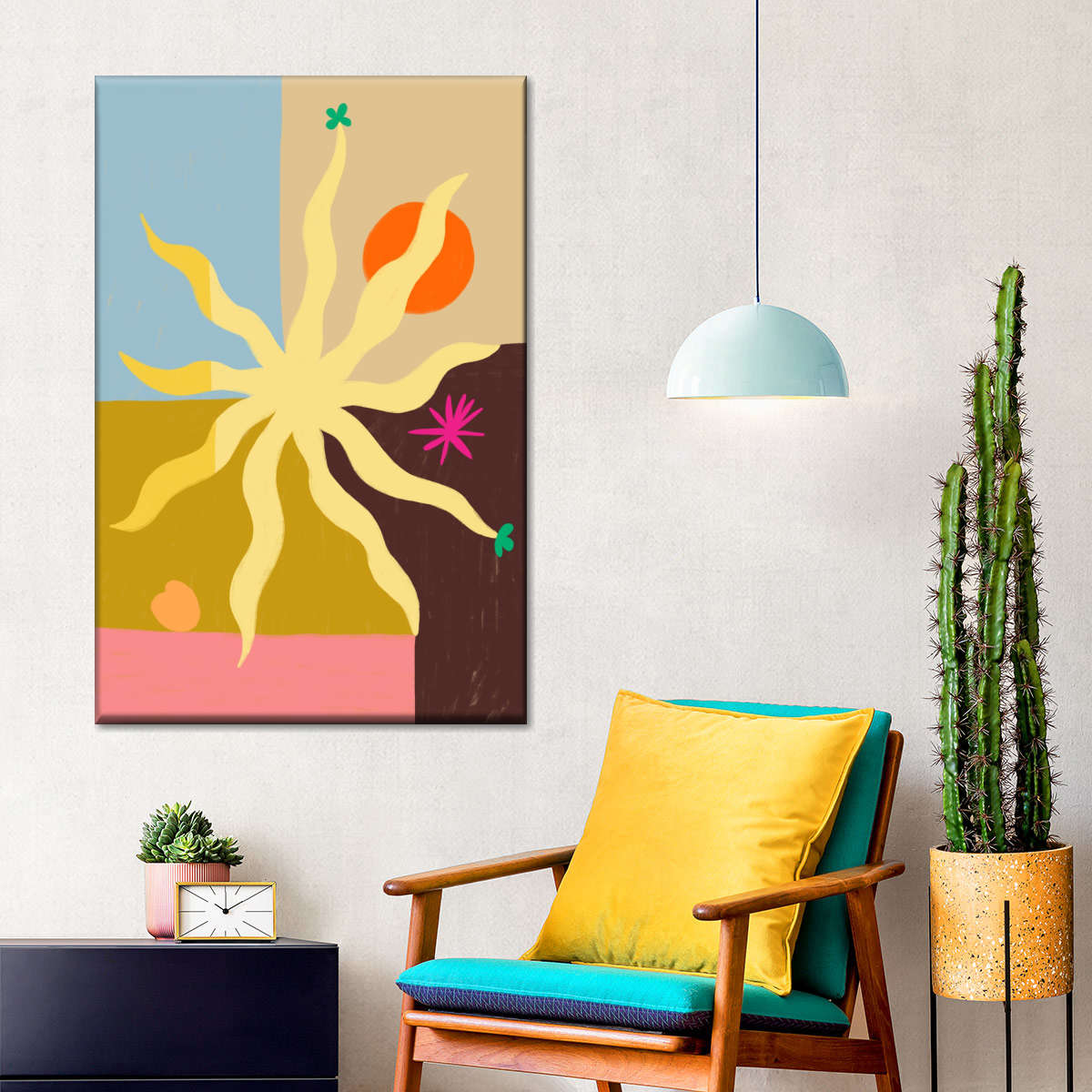 Sun Bloom Wall Art - Image 2