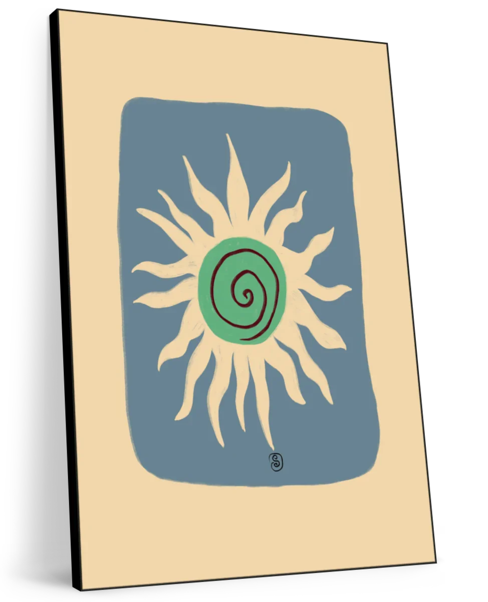 Sun Spiral Dance Wall Art - Image 8
