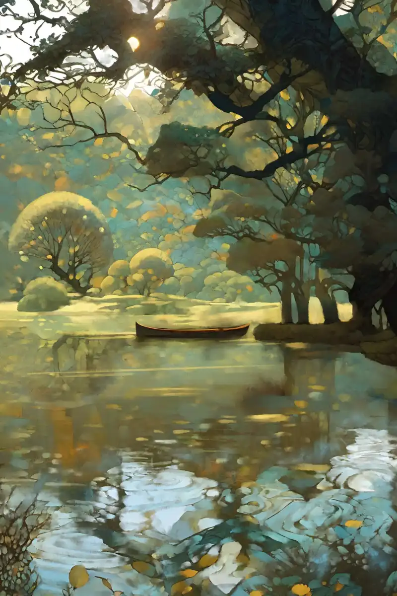 Sunrise Forest Wall Art - Image 12