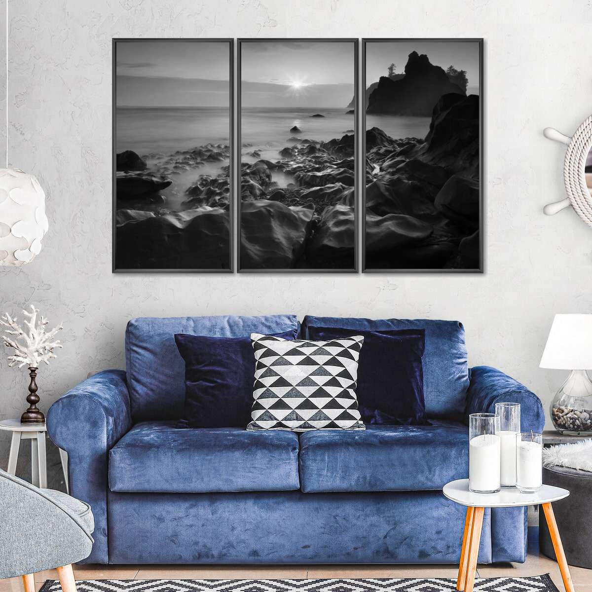Sunset At Ruby Beach Wall Art - Image 5