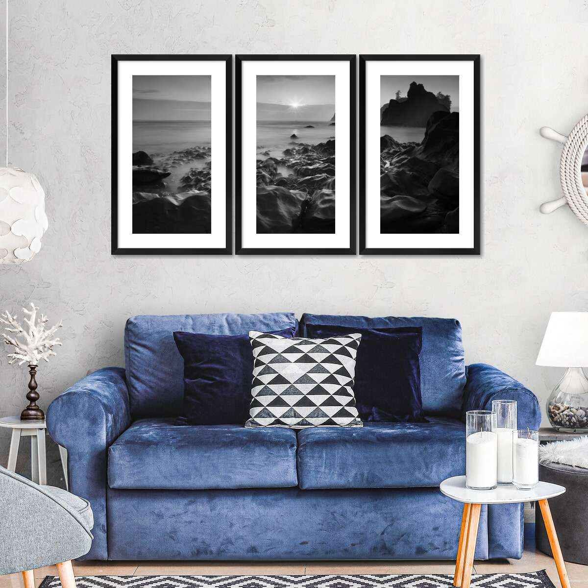 Sunset At Ruby Beach Wall Art - Image 7