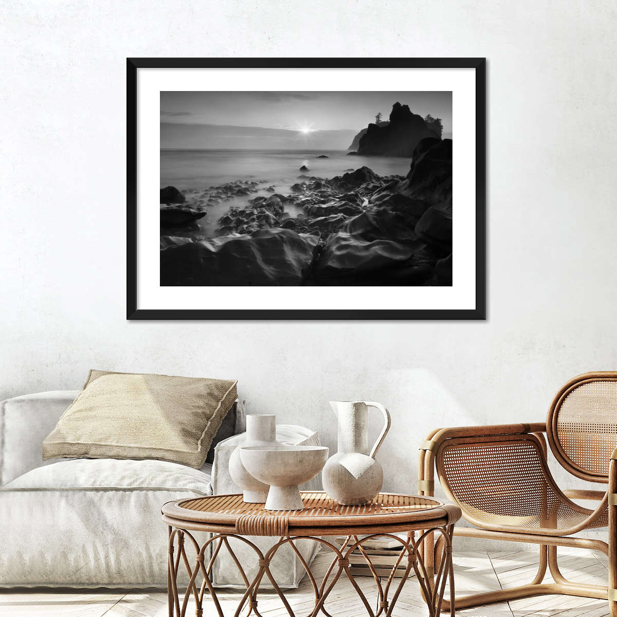 Sunset At Ruby Beach Wall Art - Image 8