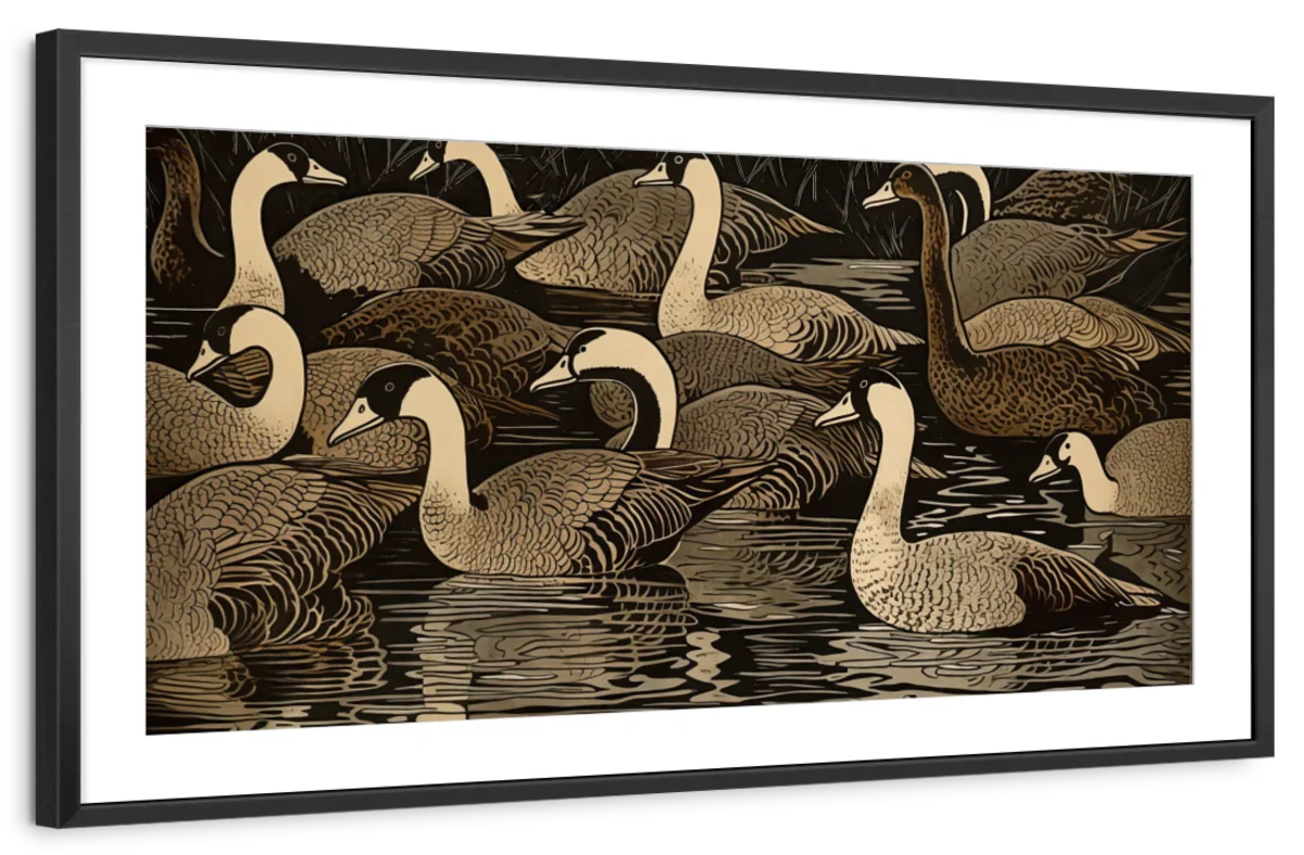 Swan Symphony Wall Art - Image 13