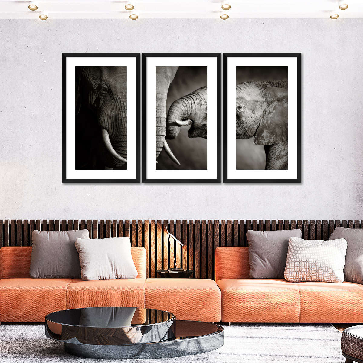 Sweet Elephant Affection Wall Art - Image 7