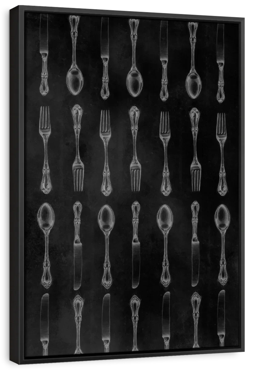 Tableware Sketches Collection E Wall Art - Image 9