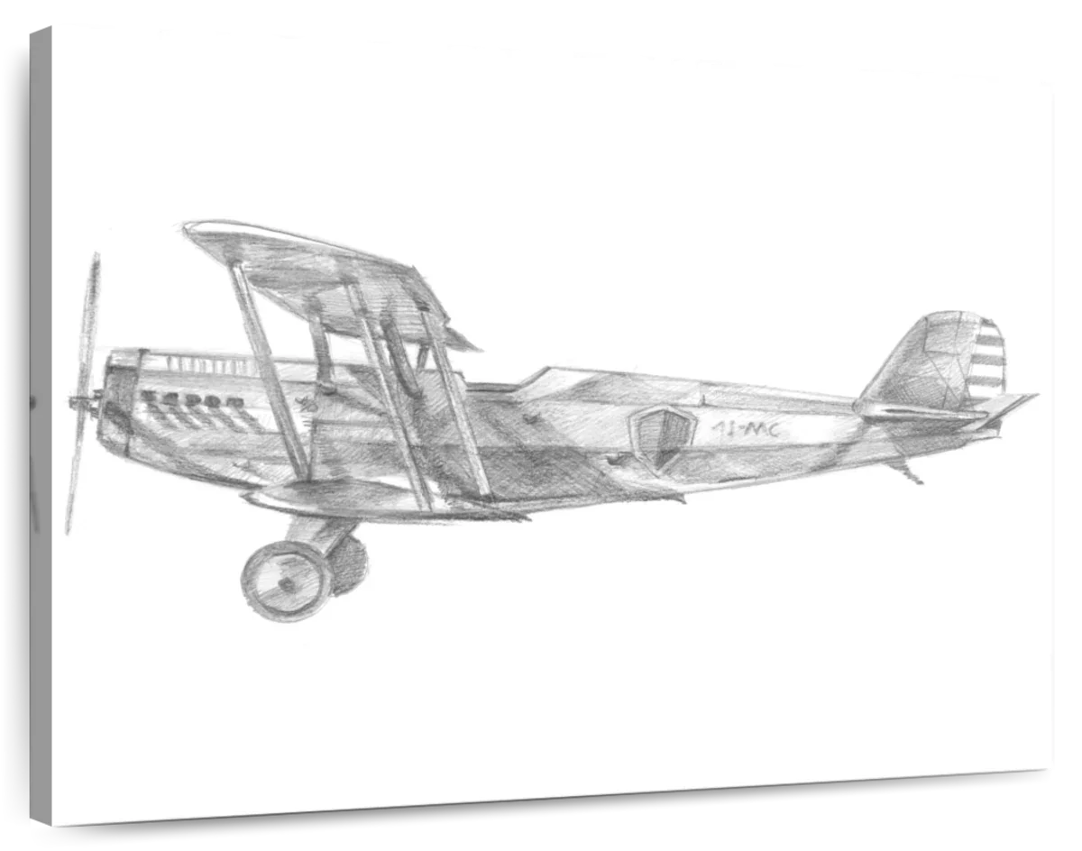Technical Flight II Wall Art
