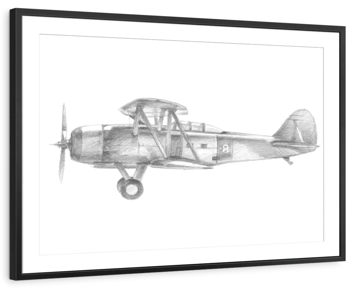 Technical Flight IV Wall Art - Image 7