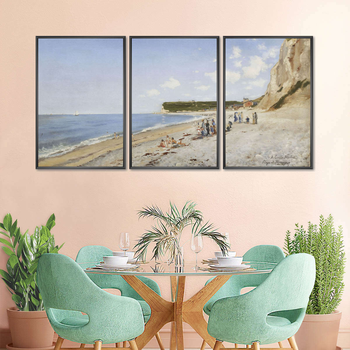 The Beach At Fecamp Wall Art - Image 7