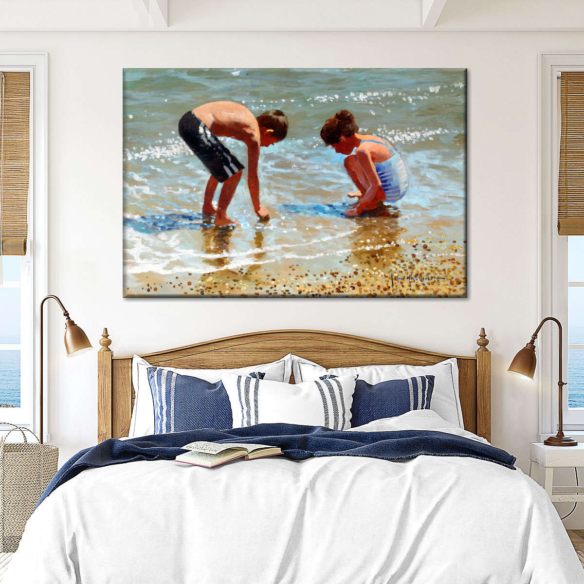 The Shell Seekers Wall Art - Image 2