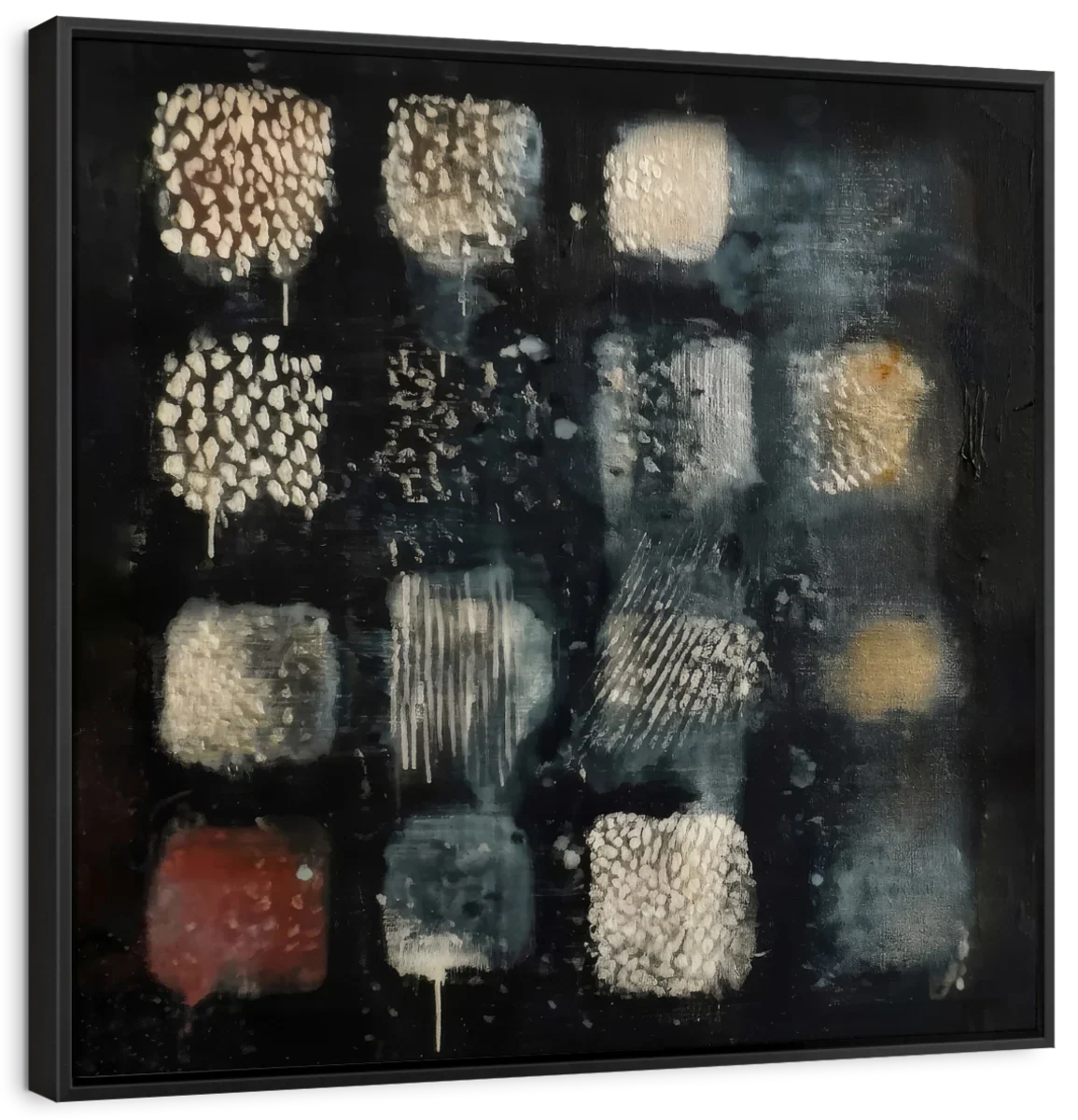 Tiled Textures Abstract Grid Wall Art - Image 9