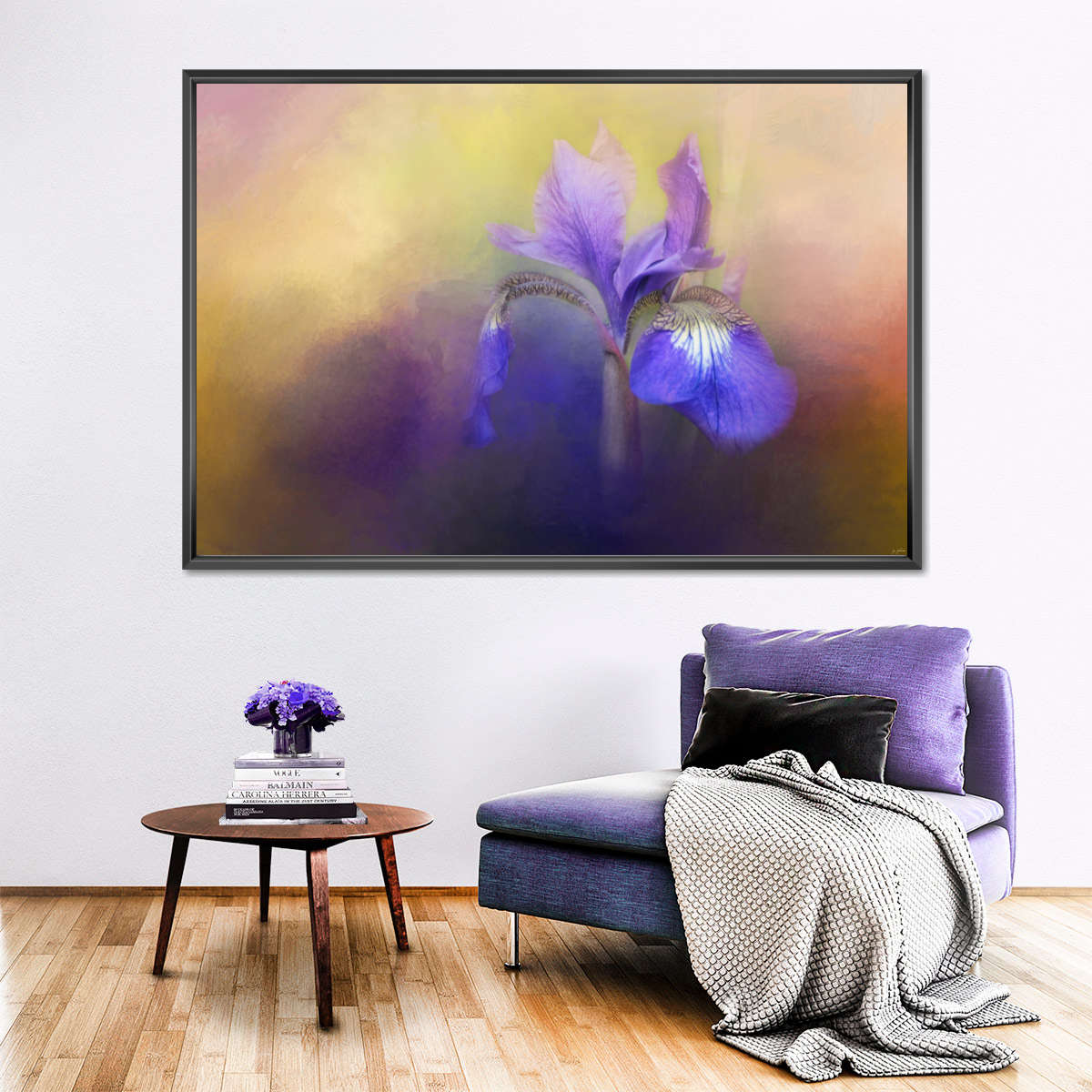 Tiny Iris Wall Art - Image 4