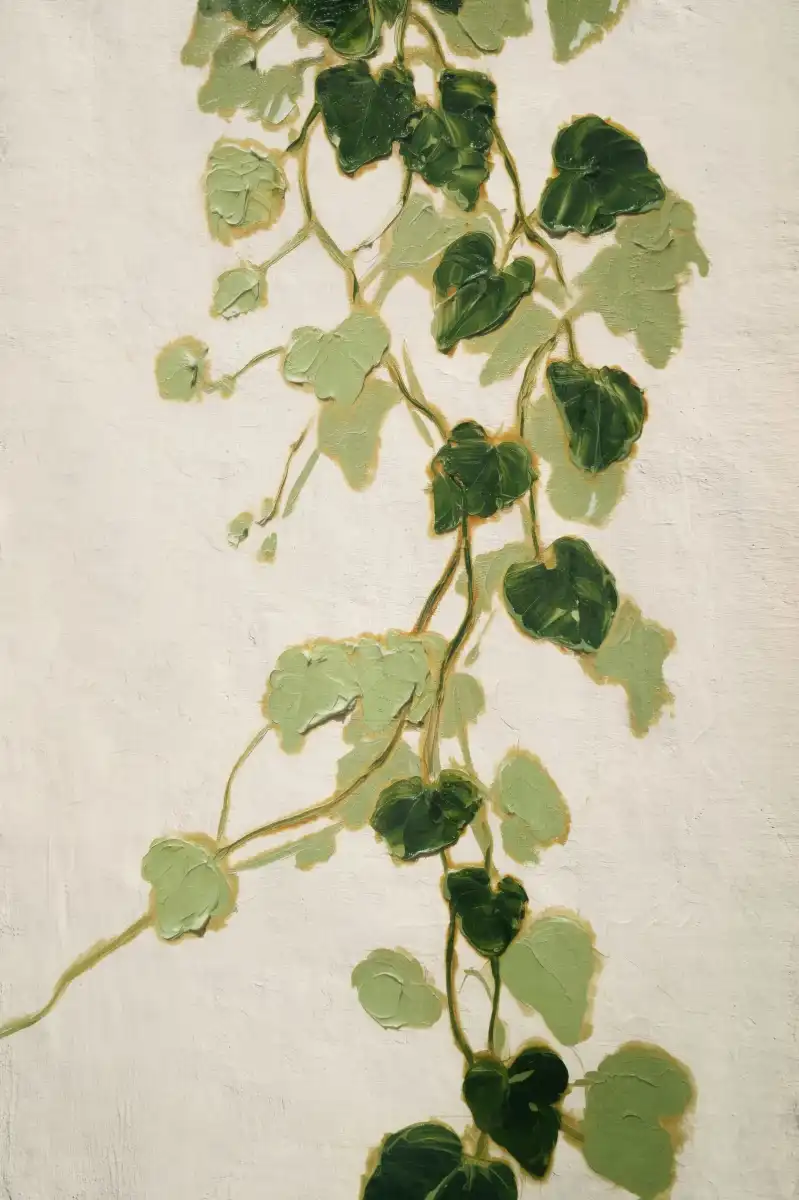 Trailing Ivy Leaves Wall Art - Image 9