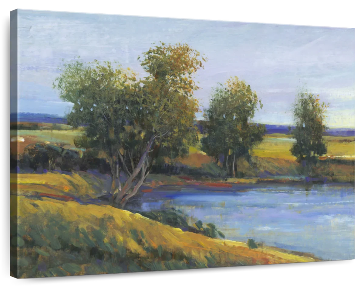 Trees Reflection II Wall Art