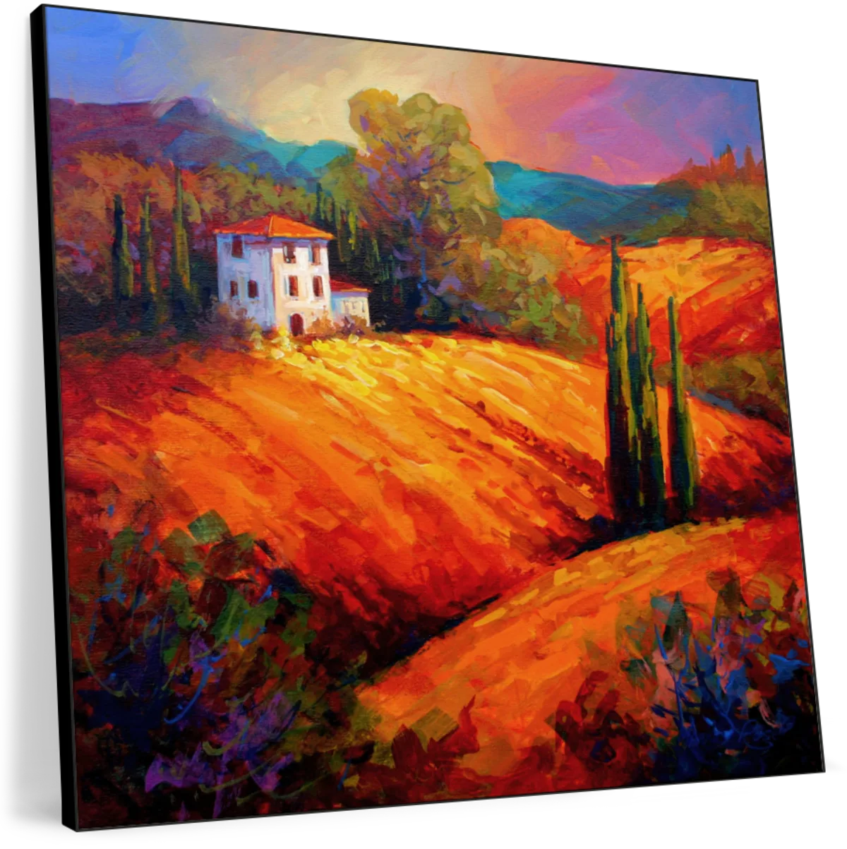 Tuscan Villa Evening Wall Art - Image 8