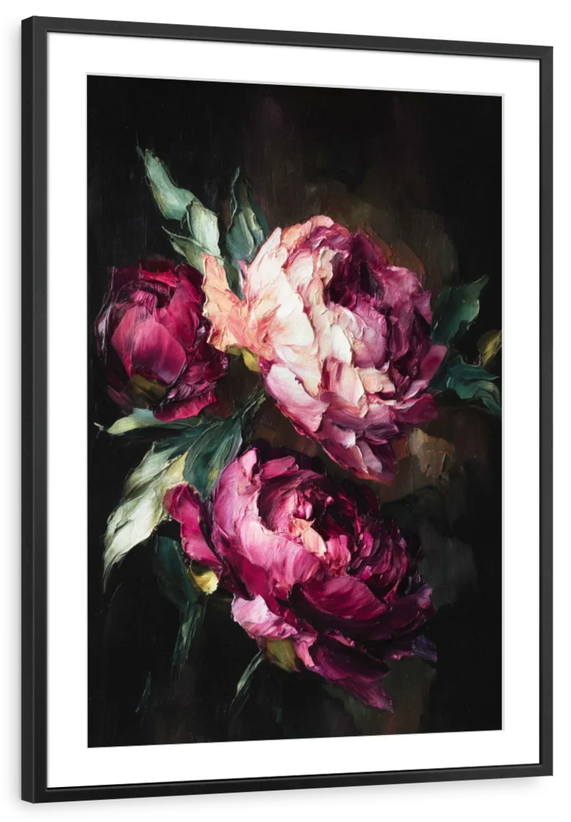 Two Peony Blooms Wall Art - Image 10