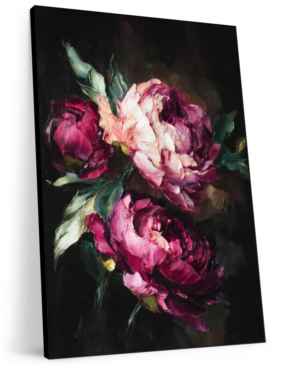 Two Peony Blooms Wall Art - Image 11