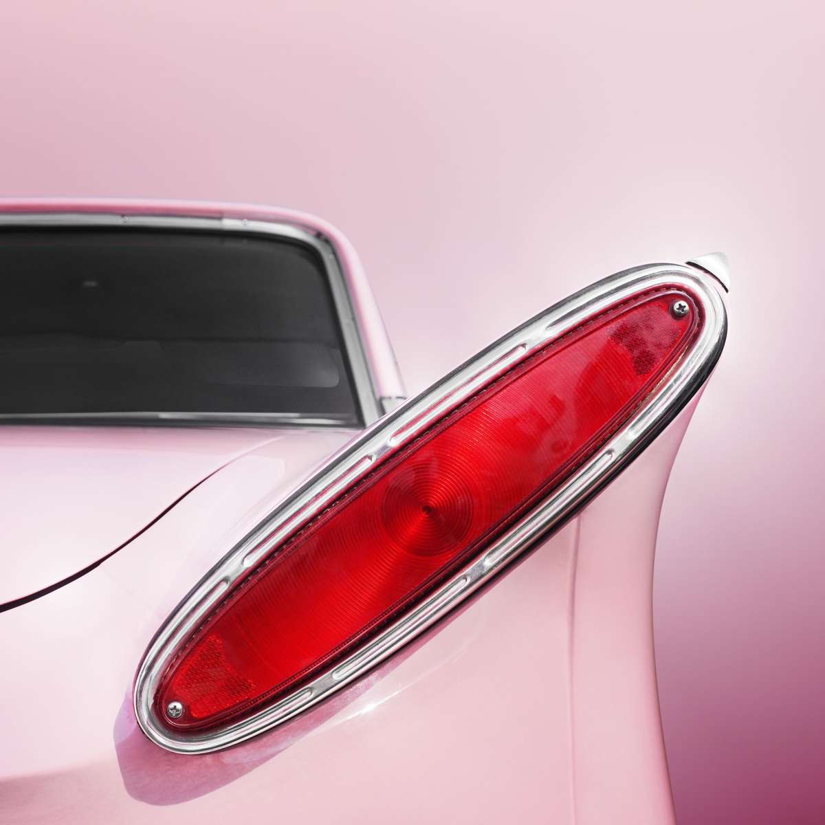 US Classic Car 1961 Comet Tail Fin Wall Art - Image 2