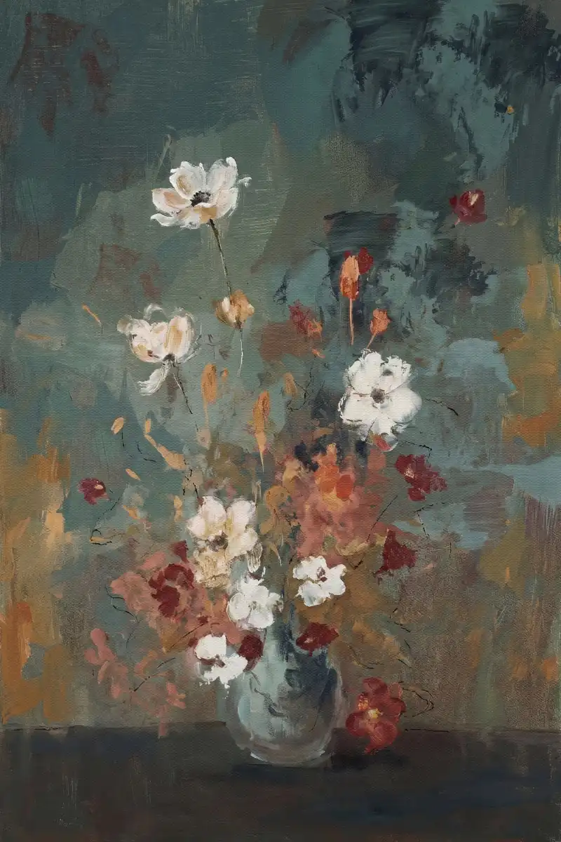 Vase Bouquet Wall Art - Image 12