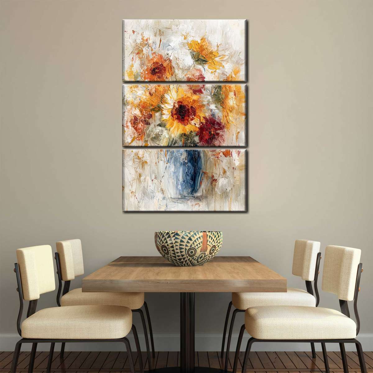 Vase With Sunflowers Wall Art - Image 4