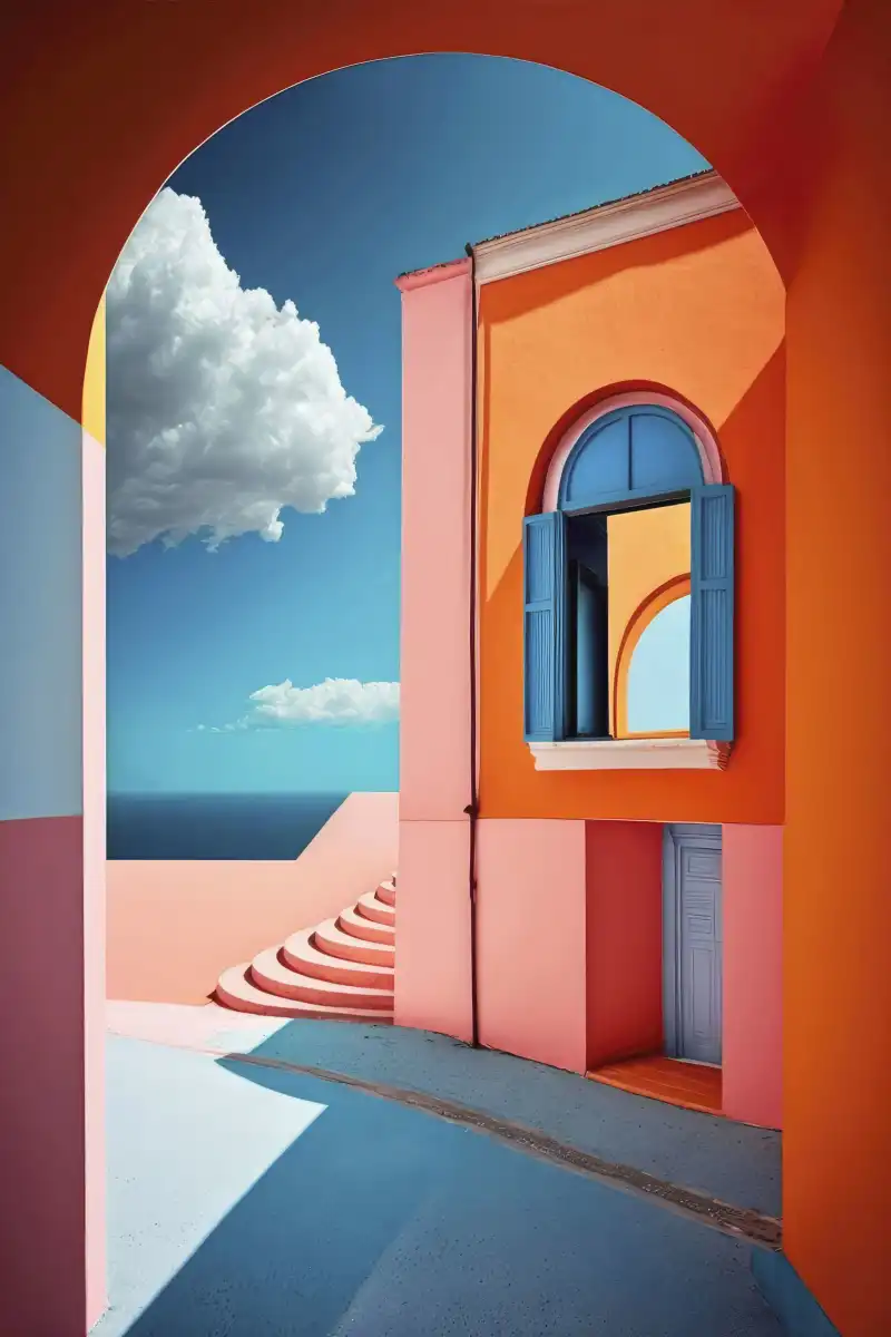 Vibrant Dreamscape Wall Art - Image 13