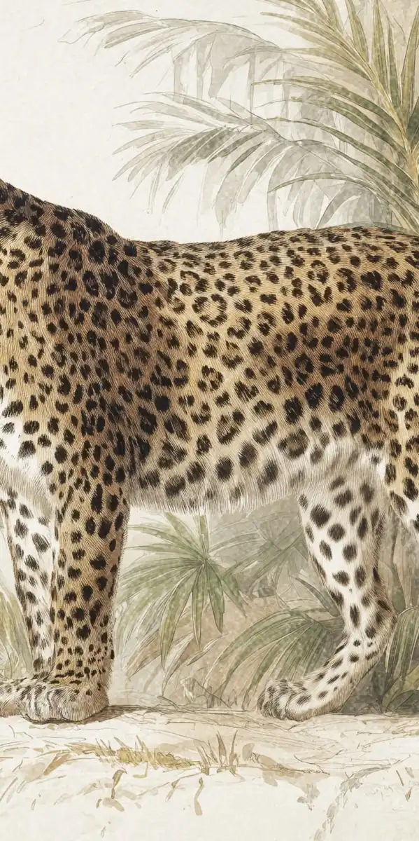 Vintage Leopard Print Wall Art - Image 19
