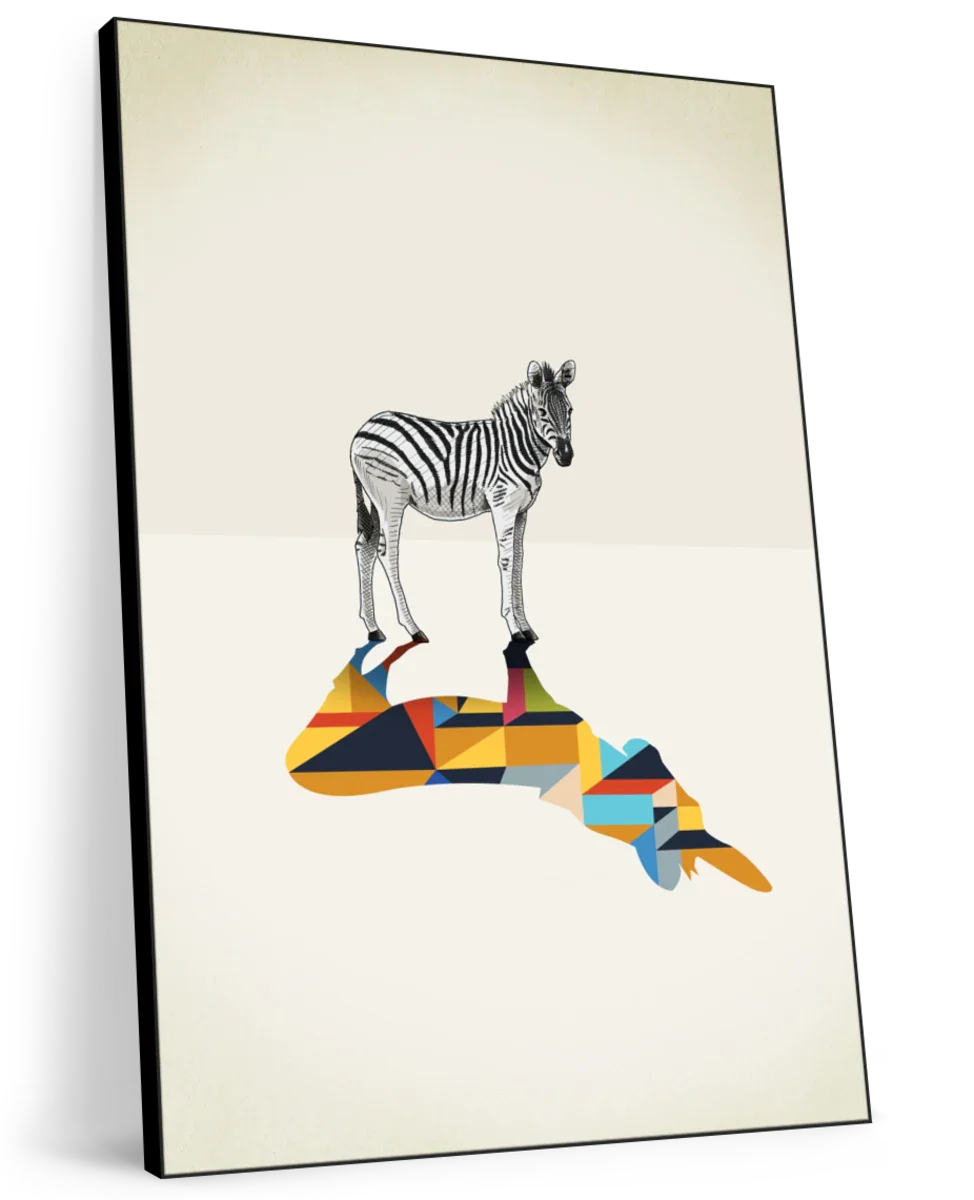 Walking Shadow Zebra Wall Art - Image 8