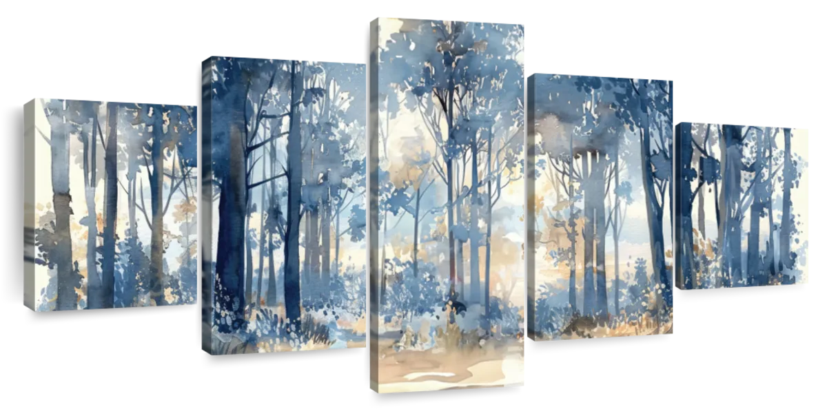 Wandering In The Forest Wall Art - Image 2
