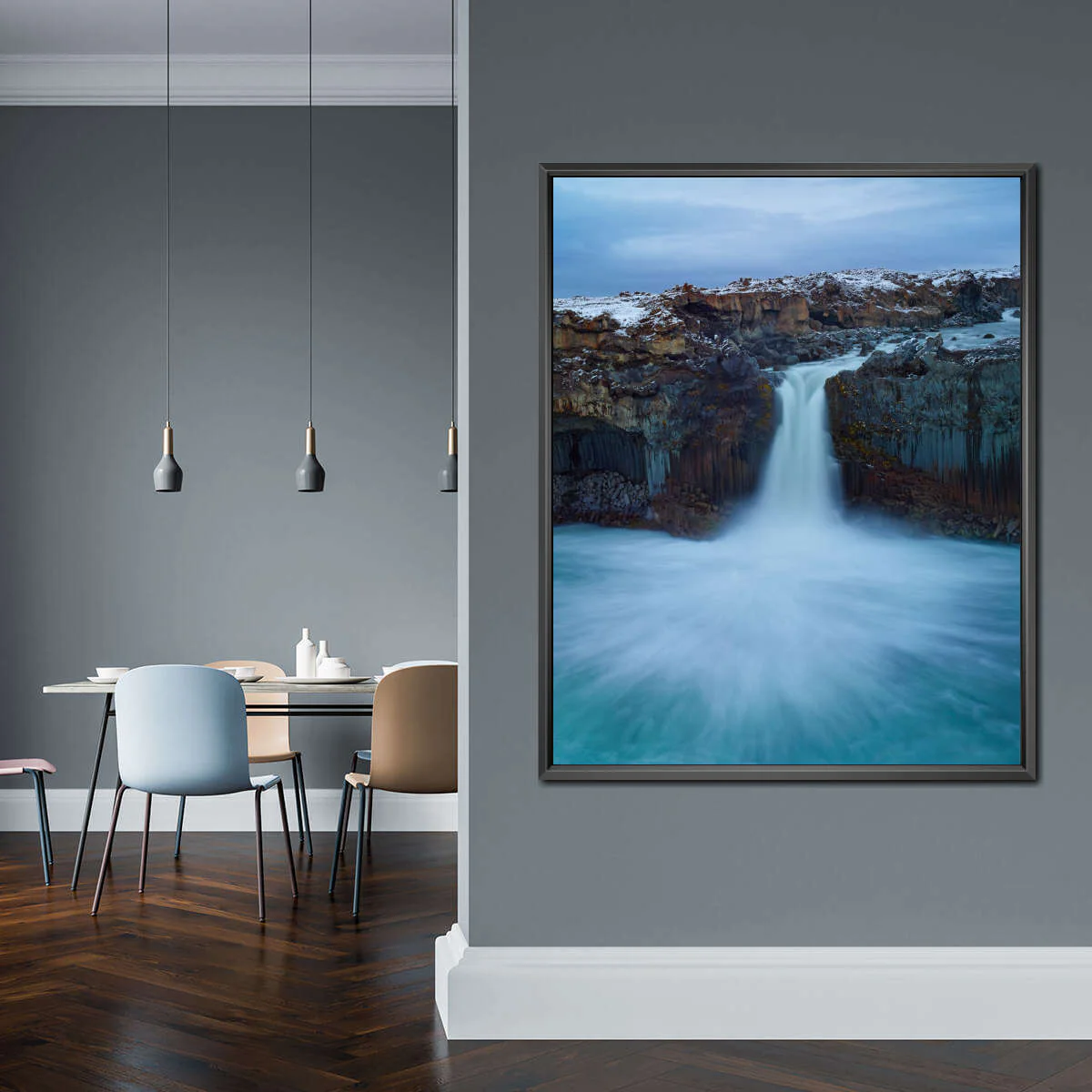 Waterfall Ice Wall Art - Image 4