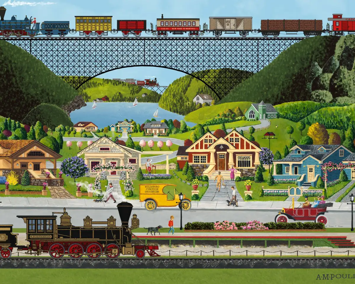 Whistle Stop Wall Art - Image 8